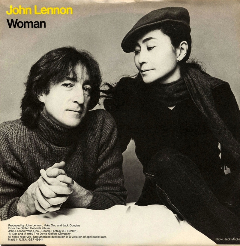 “Woman” by John Lennon | Alamy Stock Photo by Records 