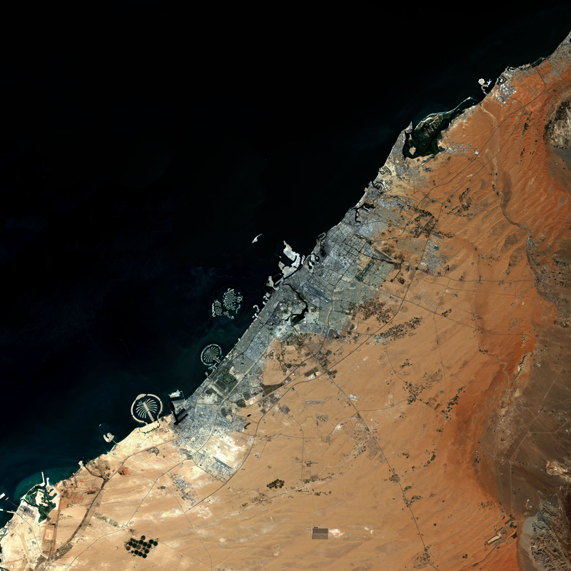 Puedes ver Palm Jumeirah desde el espacio | Alamy Stock Photo