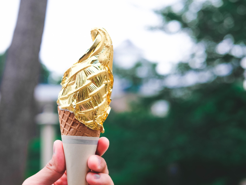 Literalmente puedes comer oro de postre | Shutterstock