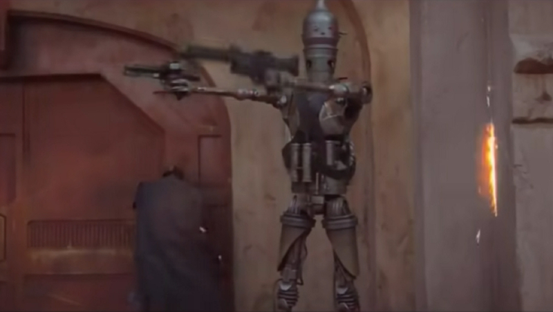 The IG-11 Droid Is Often Confused With IG-88 | Youtube.com/Agents of Clips