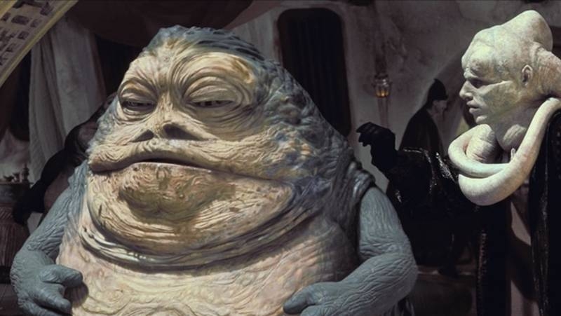 Jabba the Hutt Is Credited as “Himself” | Alamy Stock Photo