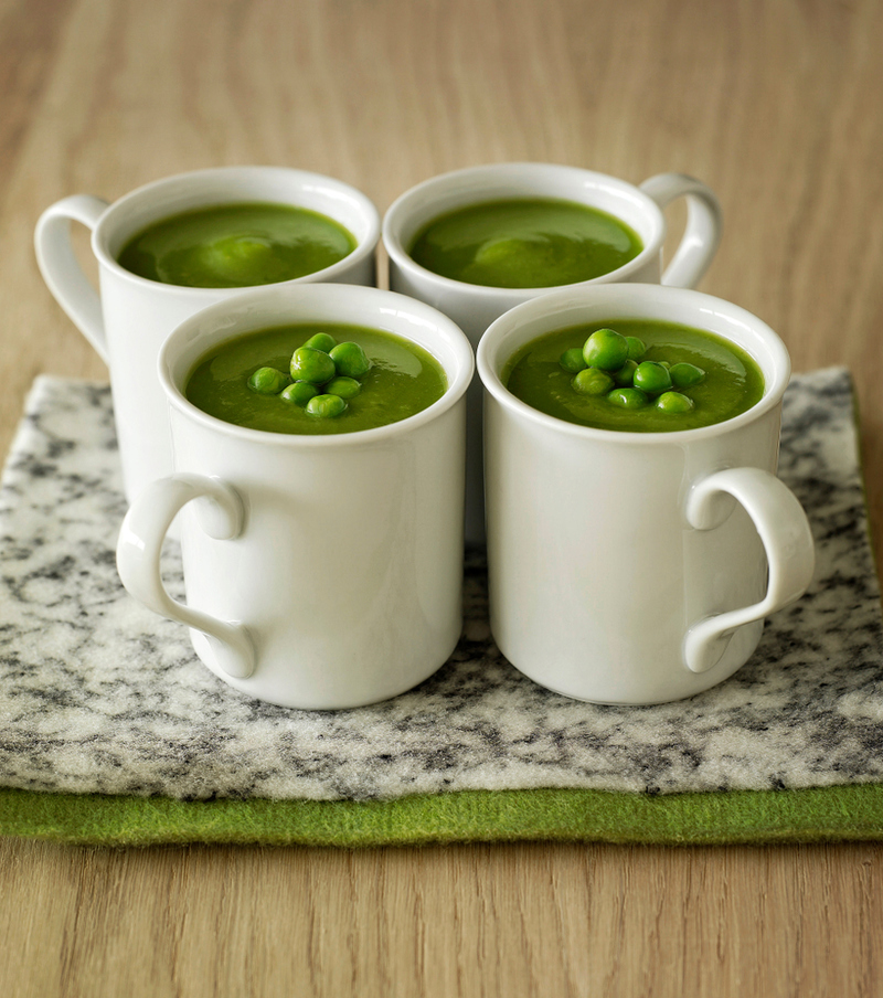 Washington -- Green Tea and Pea Soup | Shutterstock