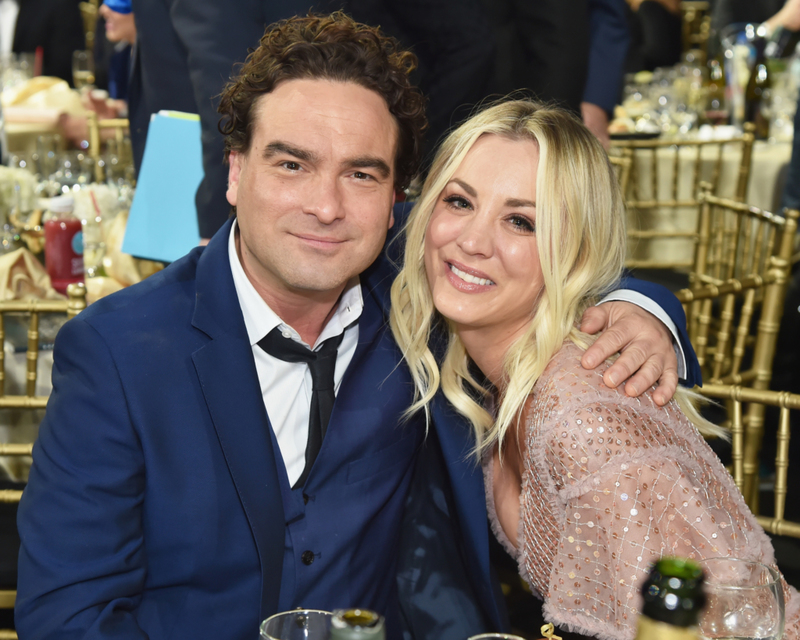 Kaley Cuoco and Johnny Galecki | Getty Images/Photo by Kevin Mazur/WireImage