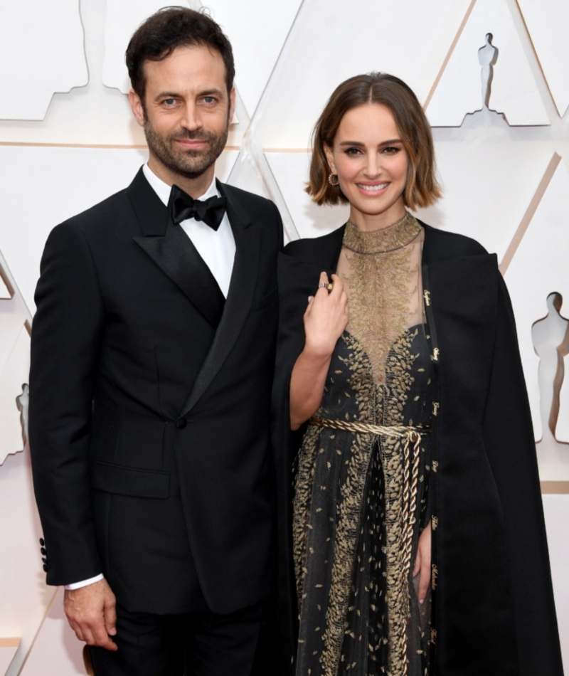Natalie Portman and Benjamin Millepied | Getty Images/Photo by Kevin Mazur