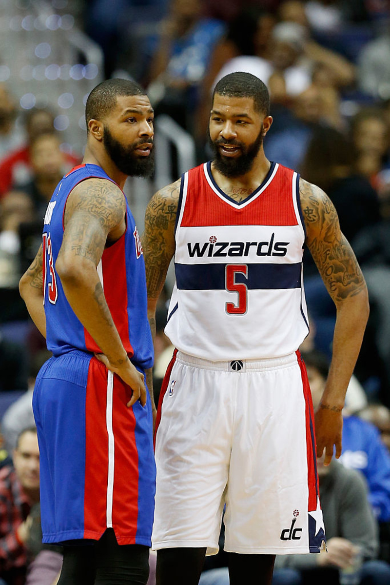 Markieff y Marcus Morris | Getty Images Photo by Rob Carr