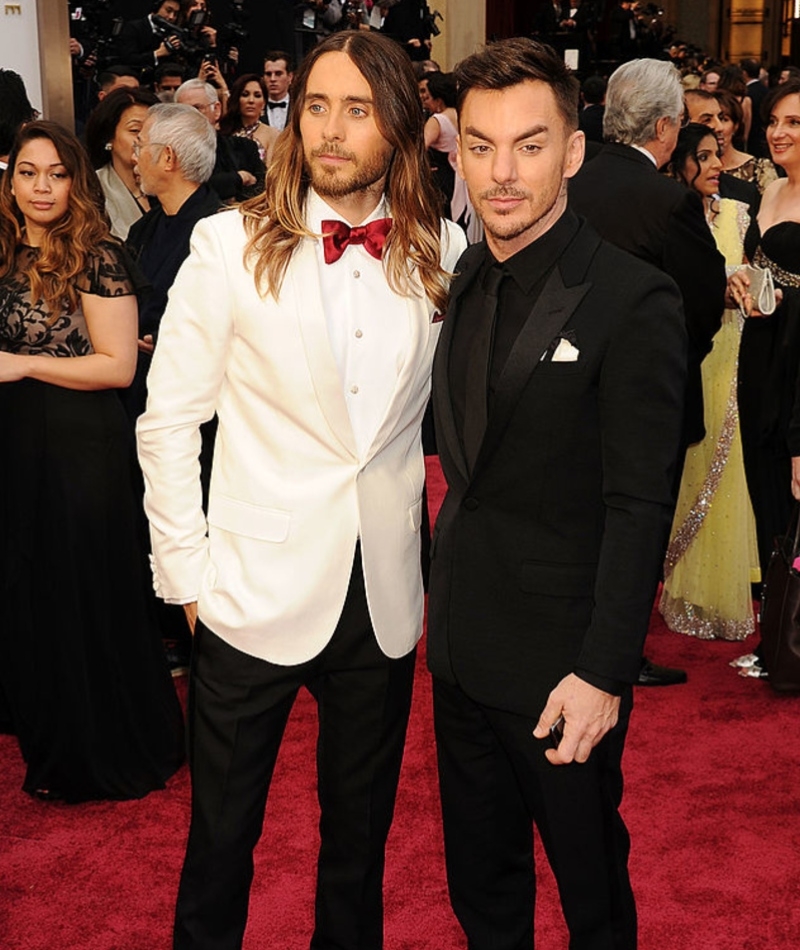 Jared Leto con su hermano Shannon | Getty Images Photo by Jeffrey Mayer
