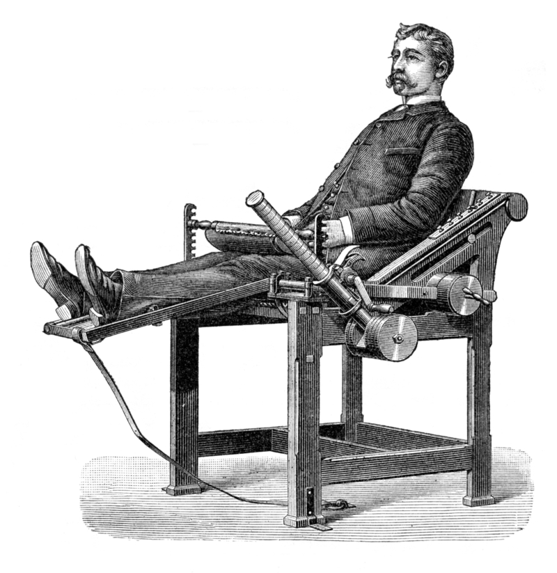 Gustav Zander’s Exercise Machines | Getty Images Photo by Grafissimo