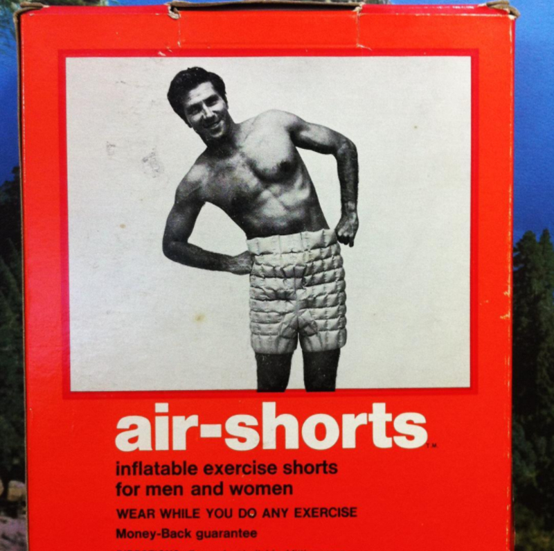 Air Shorts | Instagram/@vintagebaron