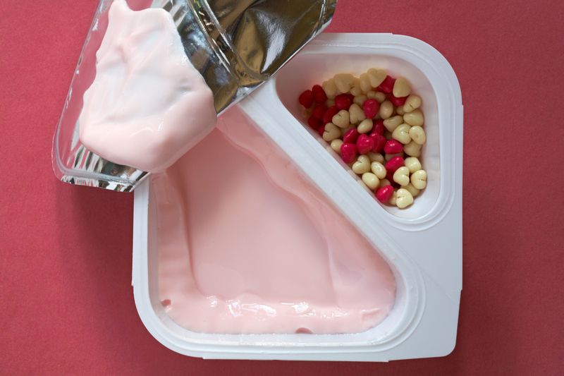 Double-Container Greek Yogurt | Alamy Stock Photo