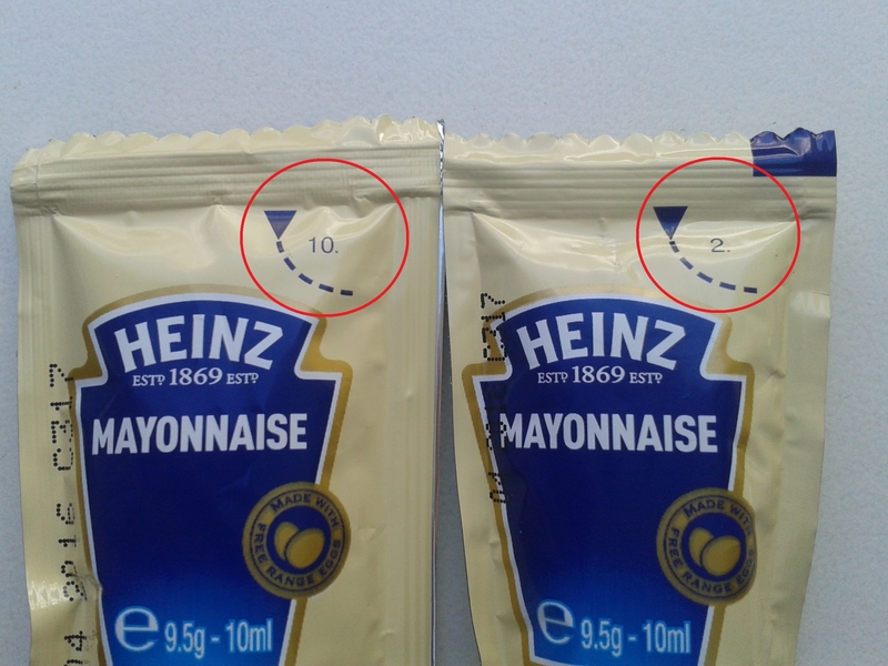 The Number in the Corner of Heinz Packets | Imgur.com/pRd2N00