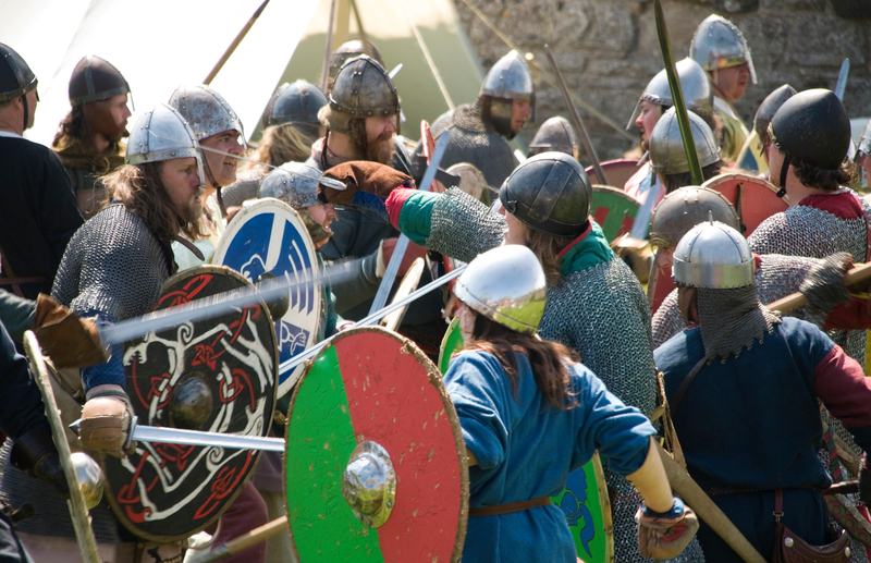 No Unity Among Vikings | Alamy Stock Photo by Jim Gibson 