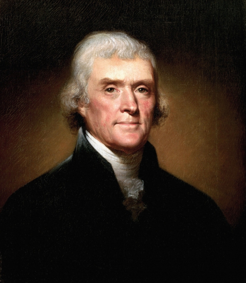41. Thomas Jefferson (No. 3) – IQ 160 | Alamy Stock Photo by PAINTING 