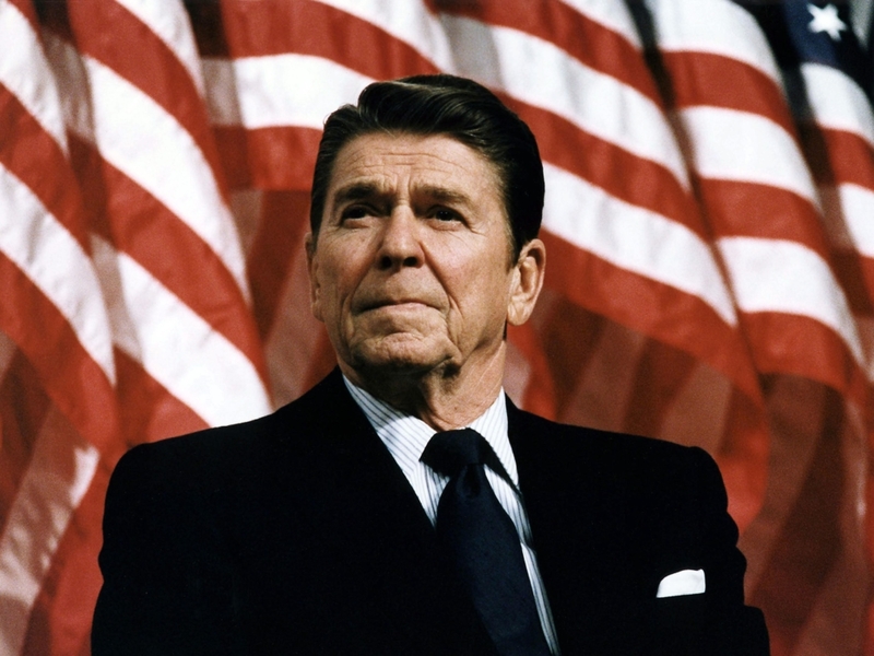 15. Ronald Reagan (No. 40) - IQ 141.9 | Alamy Stock Photo by Photo12/Ann Ronan Picture Library