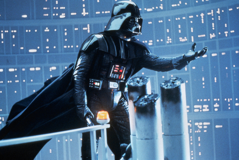 Darth Vader se oculta en los créditos de esta película | Alamy Stock Photo