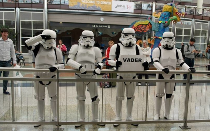 Mr. Vader | Facebook/@Denver International Airport