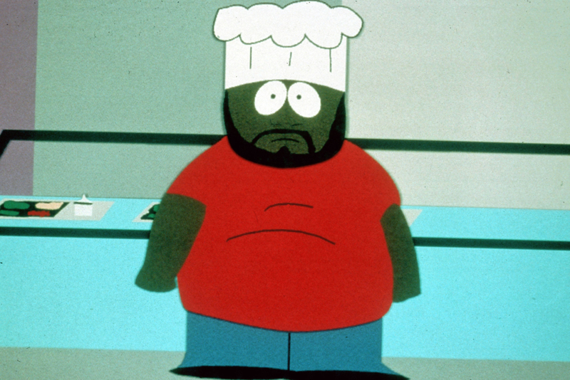 Isaac Hayes on “South Park” | Alamy Stock Photo by RGR Collection