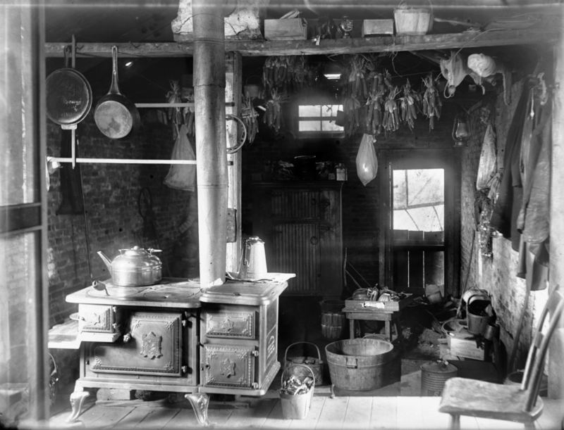 A Mini Kitchen Outside | Getty Images Photo by Blanchard Harper/Wisconsin Historical Society