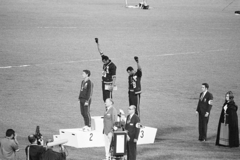 U.S. Athletes Protest At The 1968 Olympics | Getty Images Photo by Bettmann