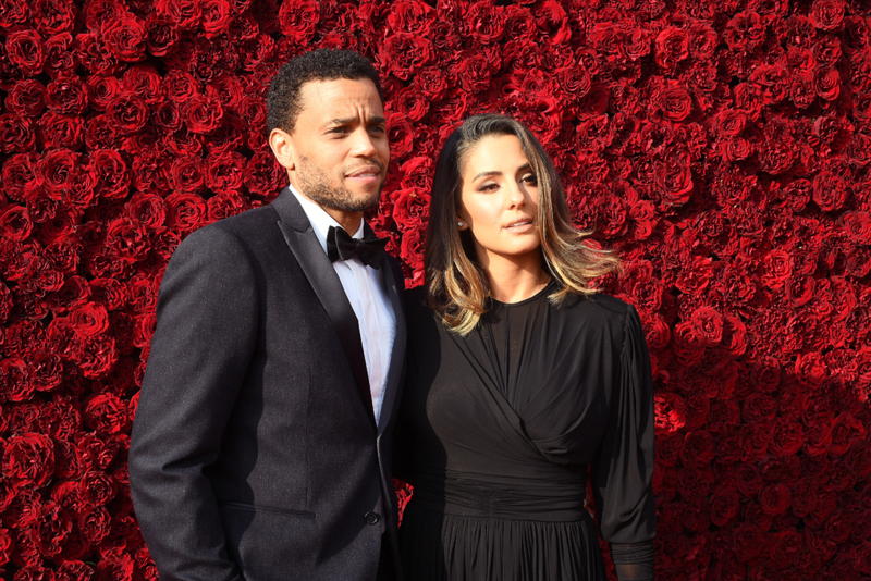 Michael Ealy y Khatira Rafiqzada | Getty Images Photo by Paras Griffin 