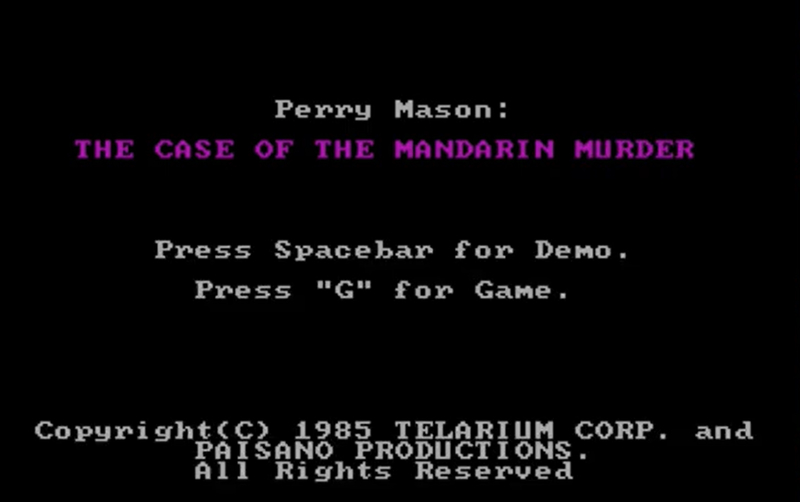 Move Over Super Mario, Perry Mason’s on the Job | Movie Shot/Youtube/@Darkleon