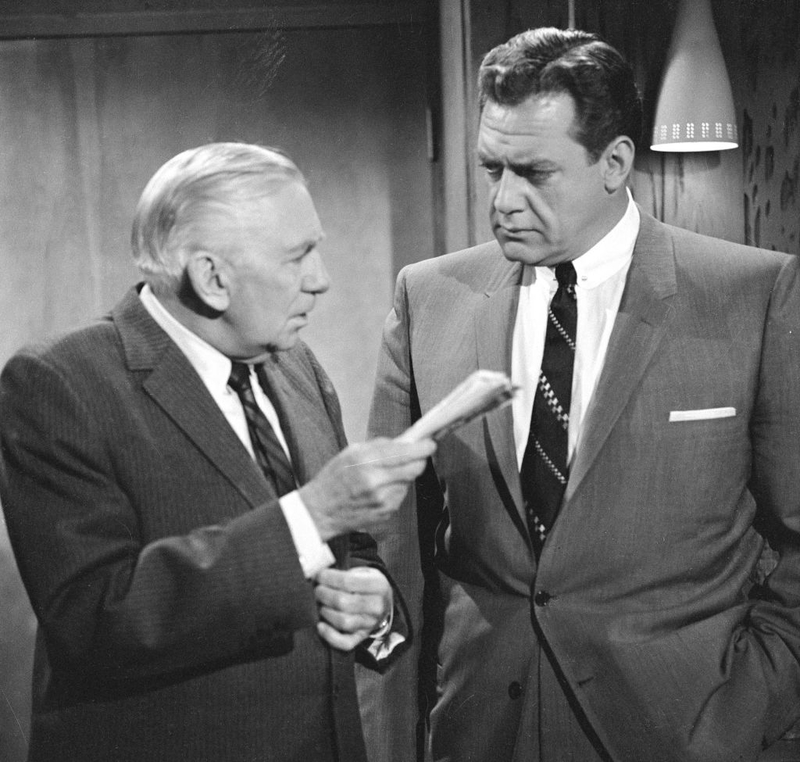 Mason and Lt. Tragg — Best Friends, Worst Enemies | Getty Images Photo by CBS Photo Archive