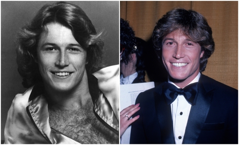 Andy Gibb (Años 1970 y 1980) | Alamy Stock Photo & Getty Images Photo by Robin Platzer/IMAGES