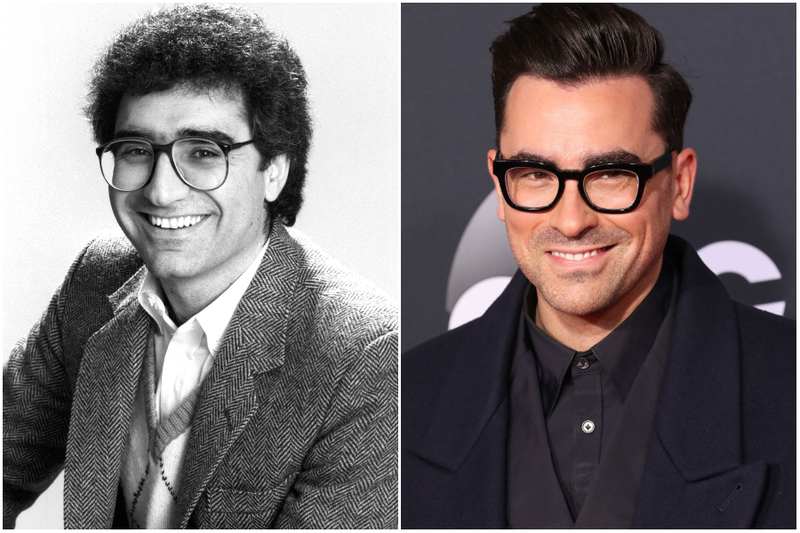 Eugene Levy e Dan Levy | Getty Images Photo by Michael Ochs Archives & Taylor Hill/FilmMagic