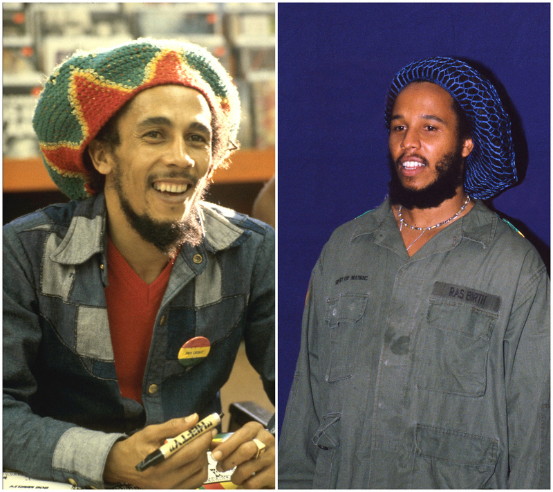 Bob Marley e Ziggy Marley | Getty Images Photo by Chris Walter/WireImage & David Corio/Redferns