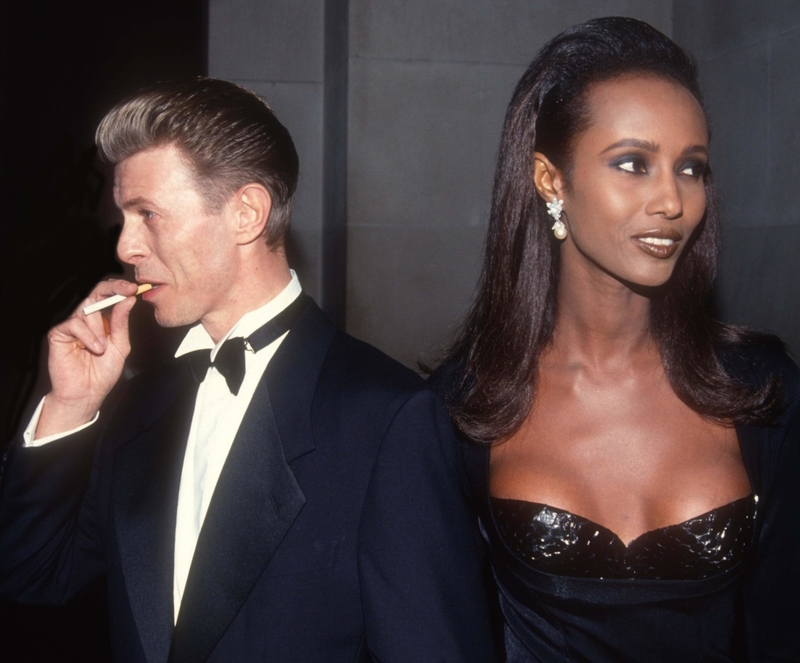 Iman and David Bowie - Together Since 1992 | Alamy Stock Photo