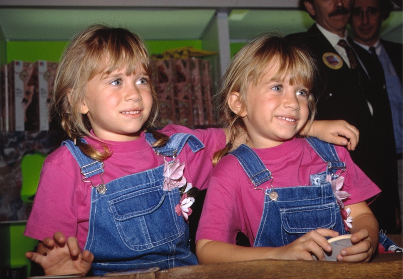 Mary-Kate and Ashley Olsen as the Twin Girls at Darla’s Sleepover | Shutterstock Editorial Photo by Joseph Marzullo/Mediapunch