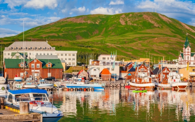 A Little Town Called Húsavík | Alamy Stock Photo by SW Travel Imagery