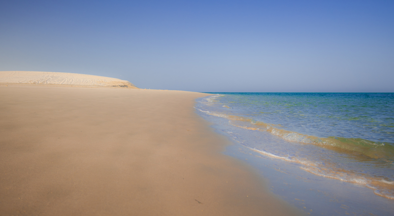 Where the Desert and Sea Meet | Shutterstock