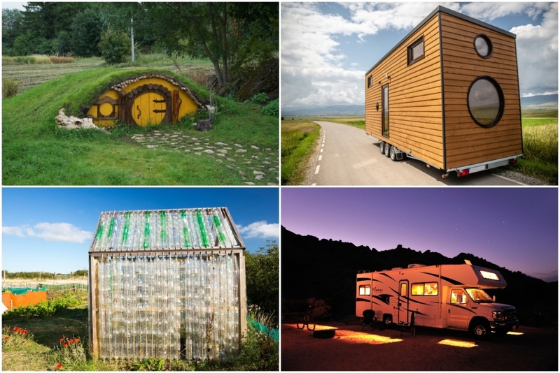 For Bruce Beach It Was the End of the World So He Built a Shelter With 42 School Buses | Shutterstock & Alamy Stock Photo