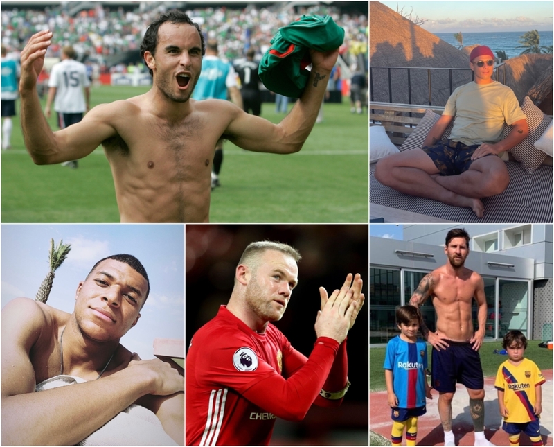 Os Atletas Masculinos Mais Atraentes De Todos Os Tempos | Alamy Stock Photo & Instagram/@ch14_ & @k.mbappe & @leomessi