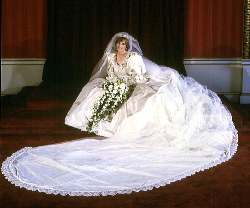 A Real Princess's Gown | Getty Images Photo by PA Images
