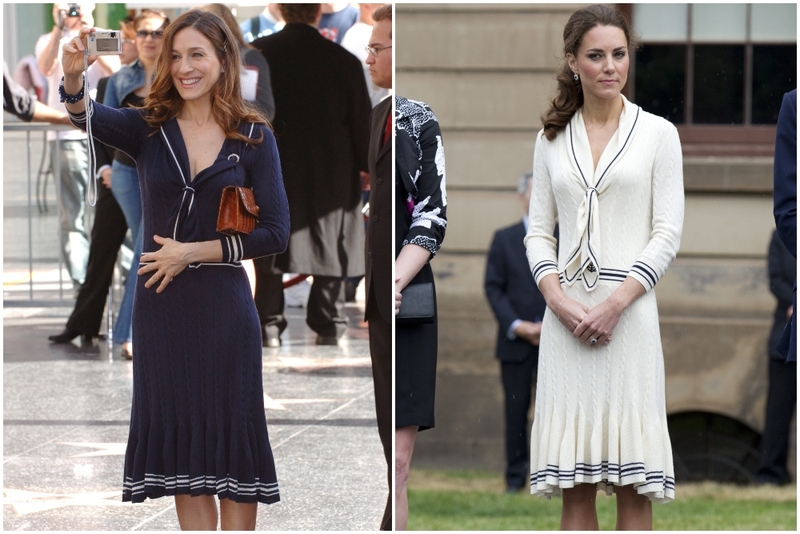 Sarah Jessica Parker Vs. Kate Middleton | Alamy Stock Photo by Paul Smith/Featureflash Archive & Getty Images Photo by Julian Parker/UK Press