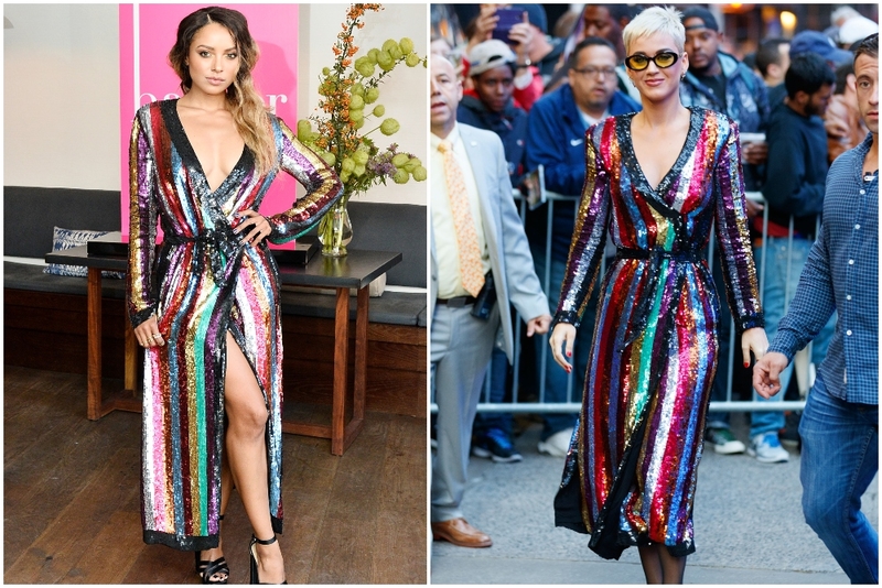 Kat Graham Vs. Katy Perry | Getty Images Photo by Stefanie Keenan & Jackson Lee/GC Images