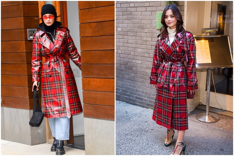 Bella Hadid Vs. Jenna Coleman | Getty Images Photo by Raymond Hall/GC Images & Gotham/GC Images