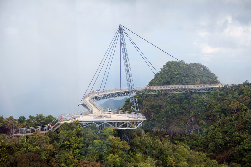 Langkawi Sky Bridge, Malasia | Alamy Stock Photo by GARDEL Bertrand/hemis.fr