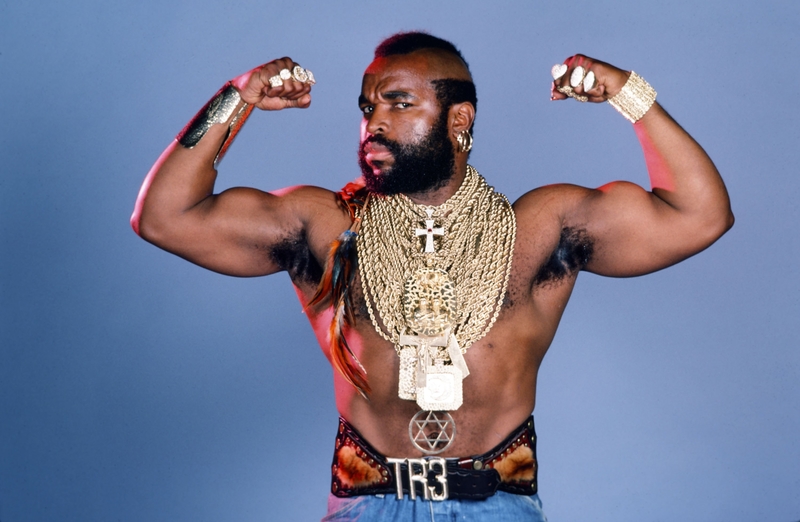 Mr. T - Anos 80 | Getty Images Photo by Gary Null/NBC