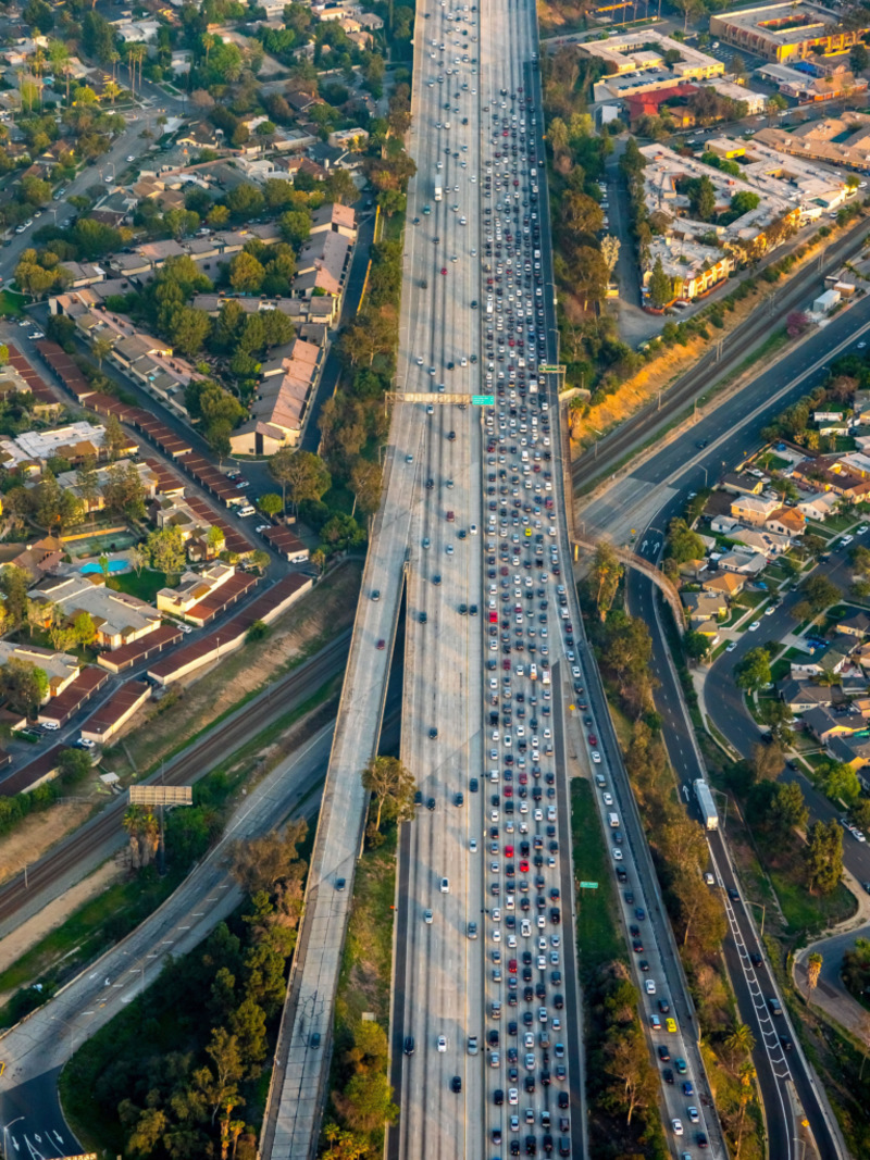El tráfico de LA es lo peor | Alamy Stock Photo