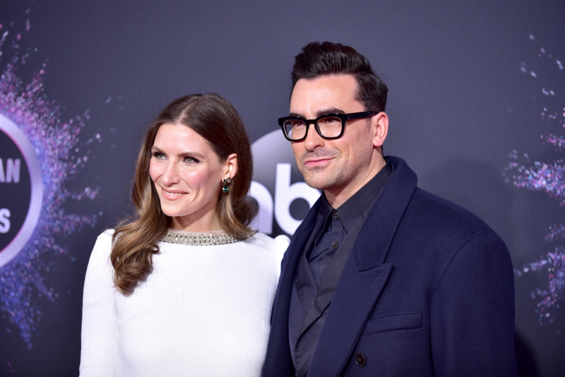 Dan Levy y Sarah Levy | Getty Images Photo by Rodin Eckenroth/FilmMagic