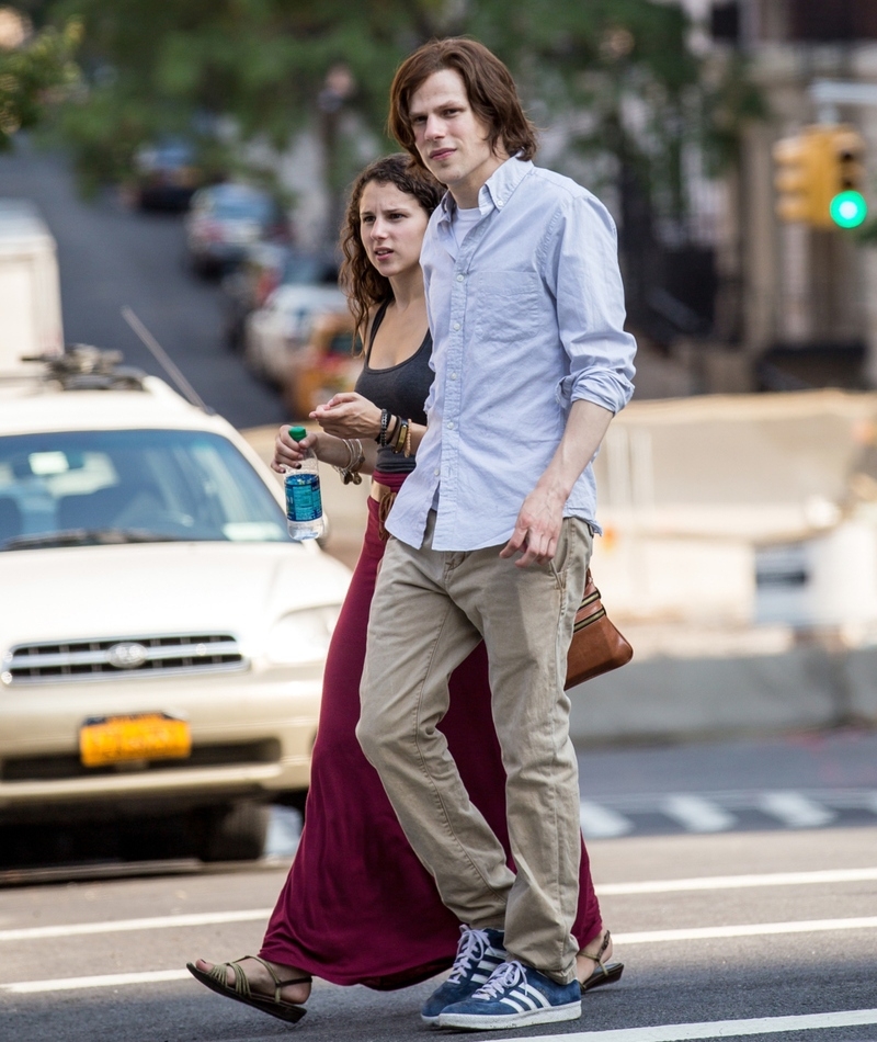Jesse Eisenberg y Hallie Eisenberg | Getty Images Photo by Alessio Botticelli/GC Images