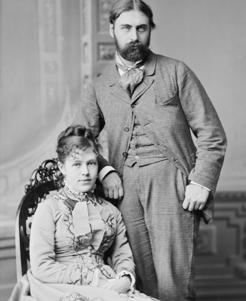 Nellie Grant and Algernon Charles Frederick Sartoris | Everett Collection/Shutterstock