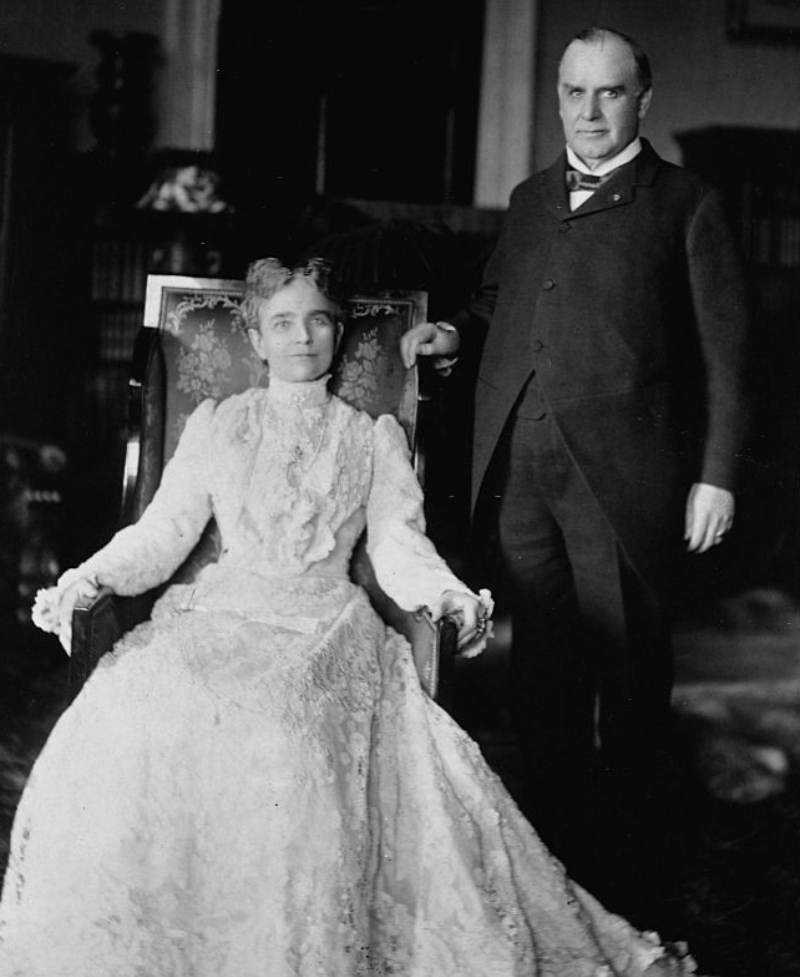 William McKinley and Ida Saxton | Getty Images Photo by Library of Congress/Corbis