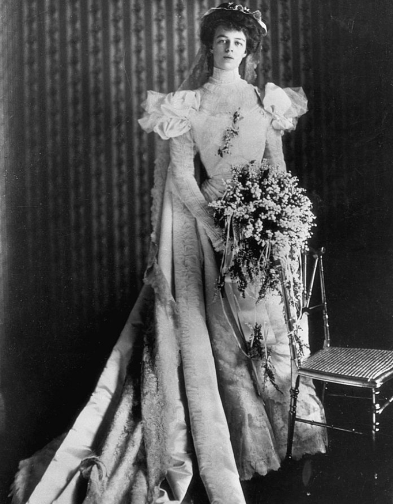 Eleanor Roosevelt’s Wedding Gown | Getty Images Photo by Bettmann