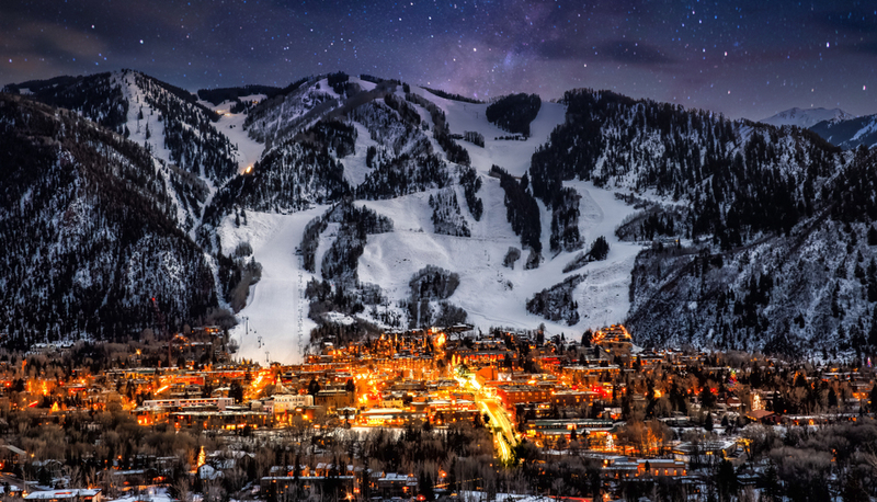 Ciudad de Aspen en Colorado, EE. UU. | Shutterstock