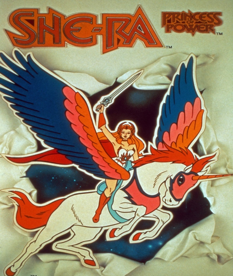She-Ra, La princesa del poder y su caballo Swift Wind | Alamy Stock Photo by United Archives GmbH/IFTN