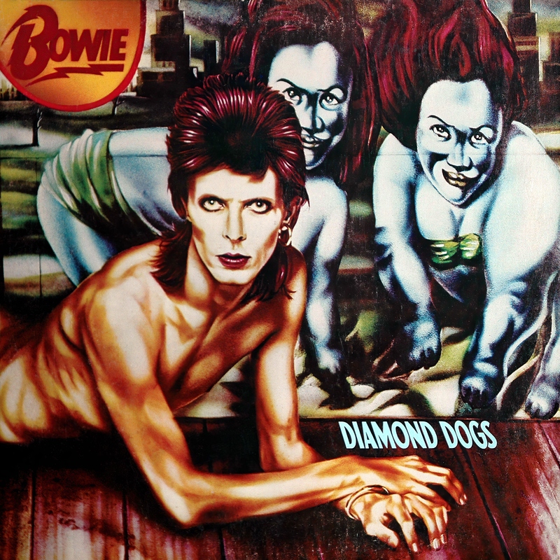 Vinilo ‘Diamond Dogs’ de David Bowie | Alamy Stock Photo by Records