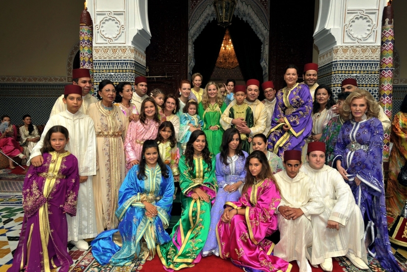 Marokkanische Königsfamilie | Alamy Stock Photo